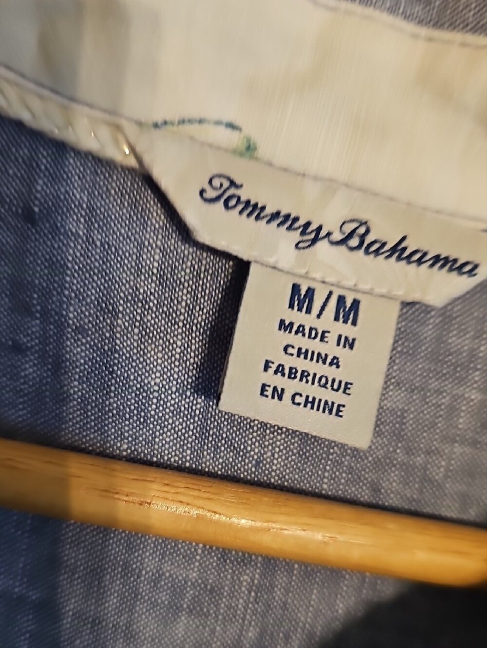 Tommy Bahama Sleeveless Linen Button-Front Dress - Blue - Picture 8 of 9